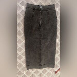 Day Birger et Mikkelsen maxi grey denim skirt size 6